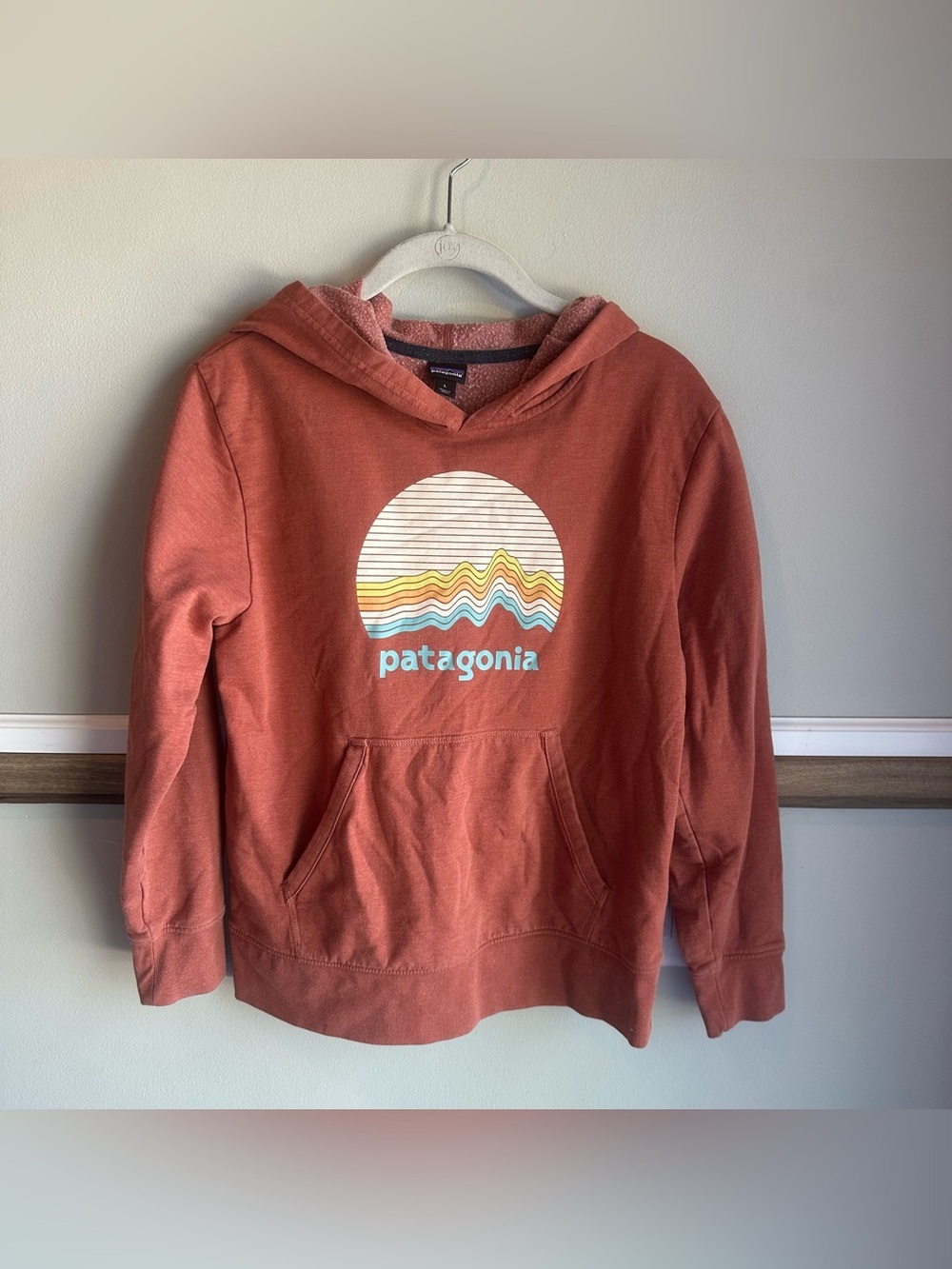 Patagonia Kids' Lightweight Graphic Hoodie Sweatshirt Ridge Rise Moonlight​